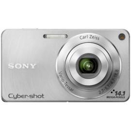 SONY Digitalkamera Cyber-Shot DSC-W350 Silber