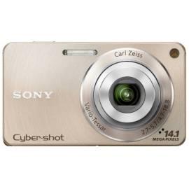 SONY Digitalkamera Cyber-Shot DSC-W350 gold Gebrauchsanweisung
