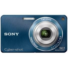 Bedienungshandbuch SONY Digitalkamera Cyber-Shot DSC-W350 blau