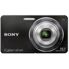 SONY Digitalkamera Cyber-Shot DSC-W350 schwarz