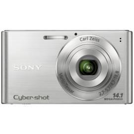 Bedienungshandbuch SONY Digitalkamera Cyber-Shot DSC-W320 Silber