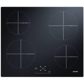 Bedienungshandbuch Induktions-Kochstelle es GORENJE 604 ASC schwarz/Glas