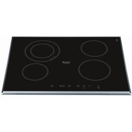 Kochfeld HOTPOINT-ARISTON KRC741DZ Edelstahl/Glas