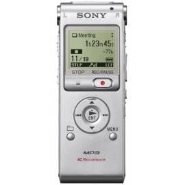 Voice-Recorder, SONY ICD-UX200 Silber