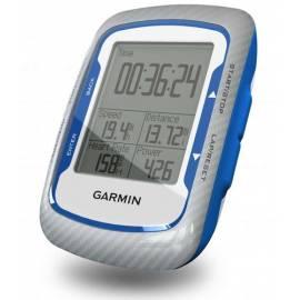 Navigationssystem GPS GARMIN Edge 500 weiss/blau