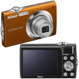 Handbuch für Digitalkamera NIKON Coolpix S3000OR Orange