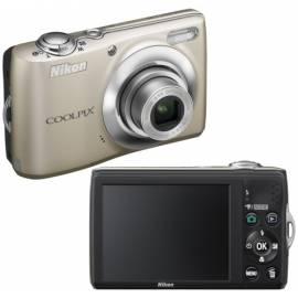 NIKON Coolpix Digitalkamera Silber L22S