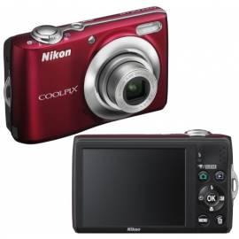 Digitalkamera NIKON Coolpix L22R rot