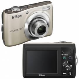 NIKON Coolpix Digitalkamera Silber L21S