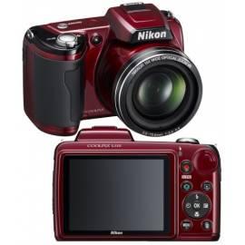 Bedienungsanleitung für Digitalkamera NIKON Coolpix L110R rot