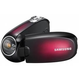 Bedienungshandbuch Camcorder SAMSUNG SMX-C20-schwarz/rot