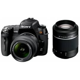 Digitalkamera SONY Alpha DSLR-A450Y schwarz - Anleitung