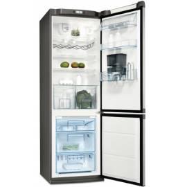 Kombination Kühlschrank / Gefrierschrank ELECTROLUX ENA34415X grau/Edelstahl