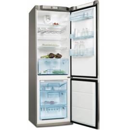 Kombination Kühlschrank / Gefrierschrank ELECTROLUX ENA34511X grau/Edelstahl