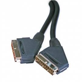 Patch Kabel BELKIN SCART video 1, 5 m gold-Serie (F8V3010Aea1. 5MG) schwarz