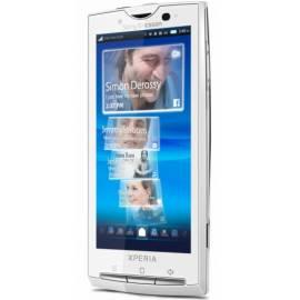 Handy SONY ERICSSON Xperia X 10 weiss Bedienungsanleitung