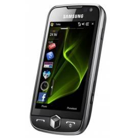 Handy SAMSUNG I8000, schwarz/silber