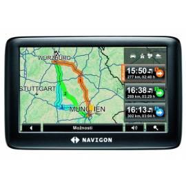Navigationssystem GPS NAVIGON 3310 max CE schwarz Bedienungsanleitung