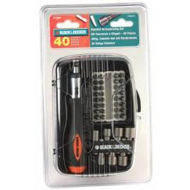 Werkzeug set BLACK-DECKER-A7062 schwarz