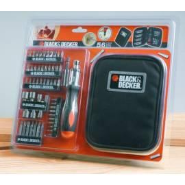 Werkzeug set BLACK-DECKER-A7104 schwarz/silber