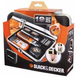 Werkzeug set BLACK-DECKER-A7124 schwarz