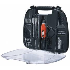 Werkzeug set BLACK-DECKER-A7145 (44 Stück) schwarz/silber