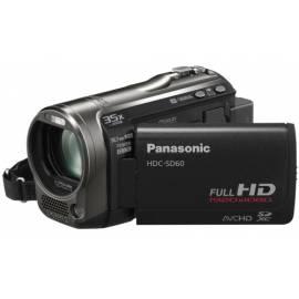 Camcorder PANASONIC HDC-SD60EP (G)-schwarz