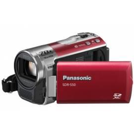 PDF-Handbuch downloadenPANASONIC Camcorder SDR-S50EP-R rot