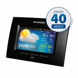 Wetterstation HYUNDAI WSC 2032B schwarz