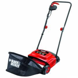 Bedienungshandbuch Mähgerät BLACK-DECKER GD300 schwarz/rot