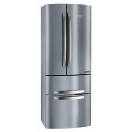 Bedienungshandbuch Kombination Kühlschrank / Gefrierschrank HOTPOINT-ARISTON 4DAAX Silber