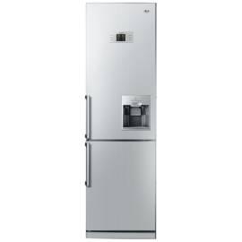 Kombination Kühlschrank / Gefrierschrank LG GR-F459BLQW Silber