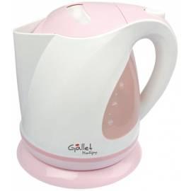 Wasserkocher GALLET BOU 801WPI Weiss/Rosa