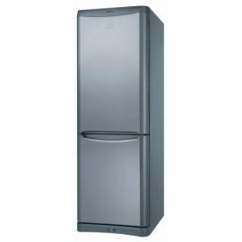 Bedienungshandbuch Kombination Kühlschrank / Gefrierschrank INDESIT NBAA 13 VNX Silber