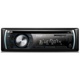 CD-Autoradio mit der LG LCS700BR schwarz