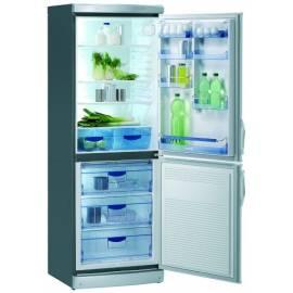 Bedienungsanleitung für Kombination Kühlschränke mit Gefrierfach GORENJE RK 6333 E Edelstahl