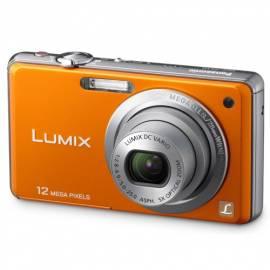 Handbuch für Digitalkamera PANASONIC Lumix DMC-FS10EP-D Orange
