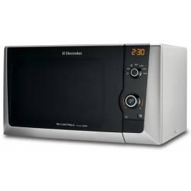 Mikrowellen Sie-Herd ELECTROLUX EMS 21400 mit Silber