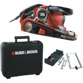 Sander Gürtel BLACK-DECKER-KA89EK schwarz/rot