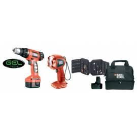 Aku Bohrer, Akuscrewdriver BLACK-DECKER KC12GTBA