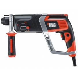 Bedienungshandbuch Bohrhammer BLACK DECKER KD990KA schwarz/rot