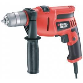 Bohren Sie manuelle BLACK DECKER KR55CREK rote Farbe