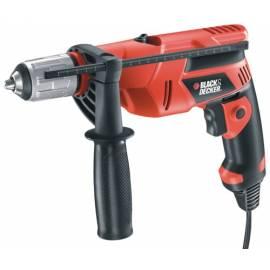 Bohren Sie manuelle BLACK DECKER KR653K 650W schwarz/rot Bedienungsanleitung