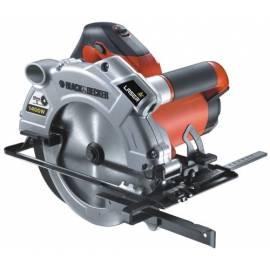 Kreissäge BLACK-DECKER KS1400L schwarz/silber/rot