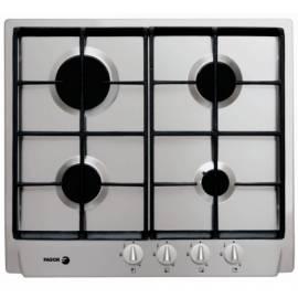 Gas hob FAGOR 6FI Nat GLSX-4 stainless steel