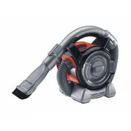 Der Auto-Staubsauger BLACK-DECKER PAD1200 grau/rot