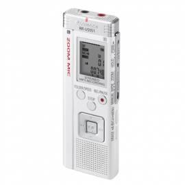 Bedienungsanleitung für Voice-Recorder, PANASONIC RR-US551E-W-weiß