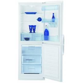 Kombination Kühlschrank mit Gefrierfach BEKO CSA30000 weiß