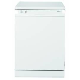 BEKO DSFN1530 Geschirrspüler weiß Gebrauchsanweisung