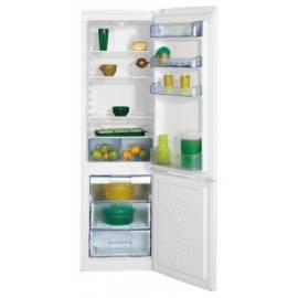 Bedienungshandbuch Kombination Kühlschrank mit Gefrierfach BEKO CHA28000 weiß